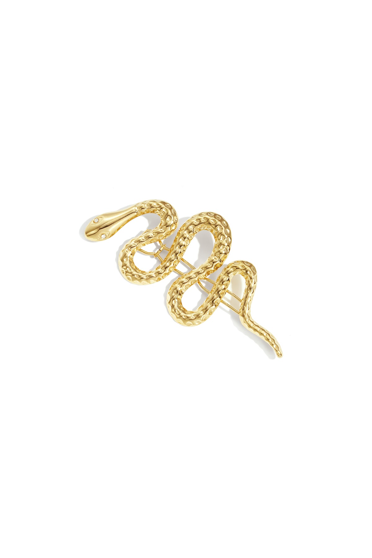 Snake Stone Brooch Hairpin Eloise Closet Jewelry