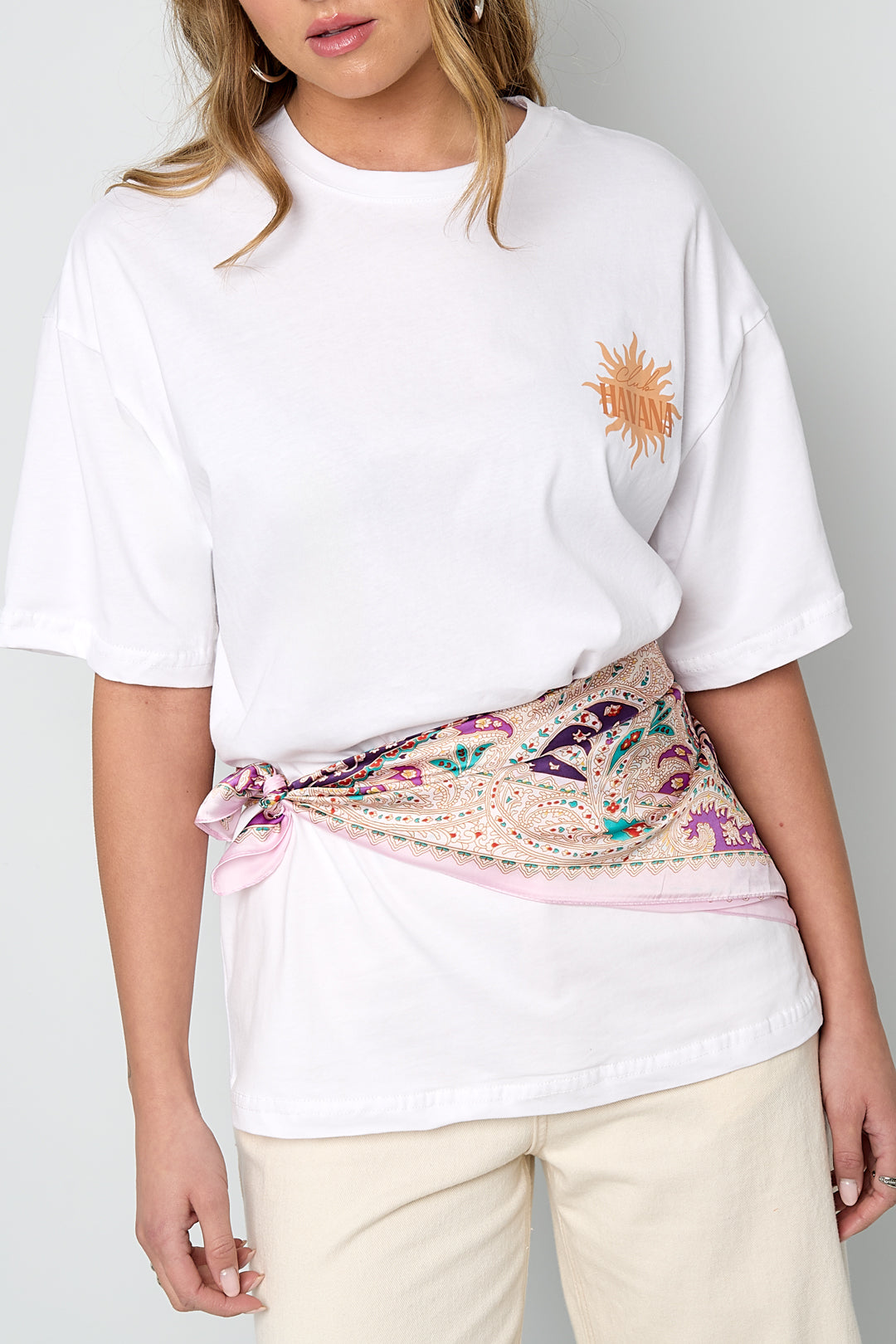 Floral Summer Scarf Eloise Closet