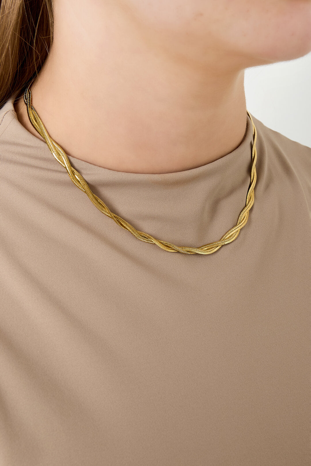 Golden Everyday Chain Necklace Eloise Closet Jewelry