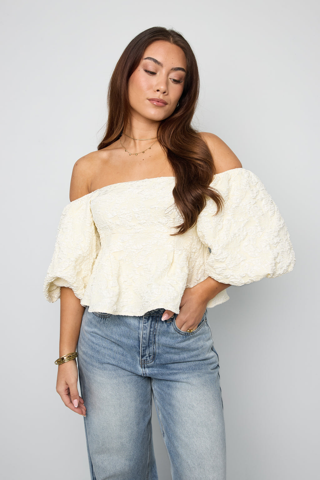 Puff Sleeve Top Eloise Closet