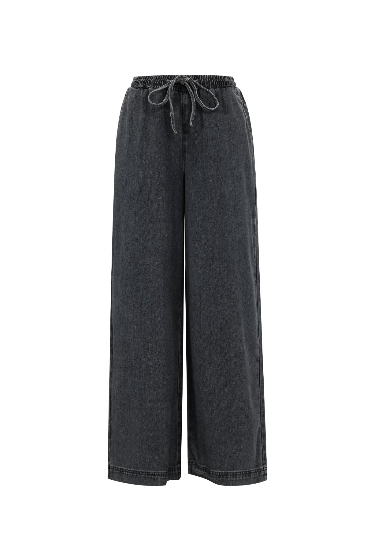 Eloise Closet Woven Cotton Wide Leg Denim – Sporty, Chic, Essential