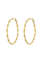 Twisted Glow Hoops Eloise Closet Jewelry