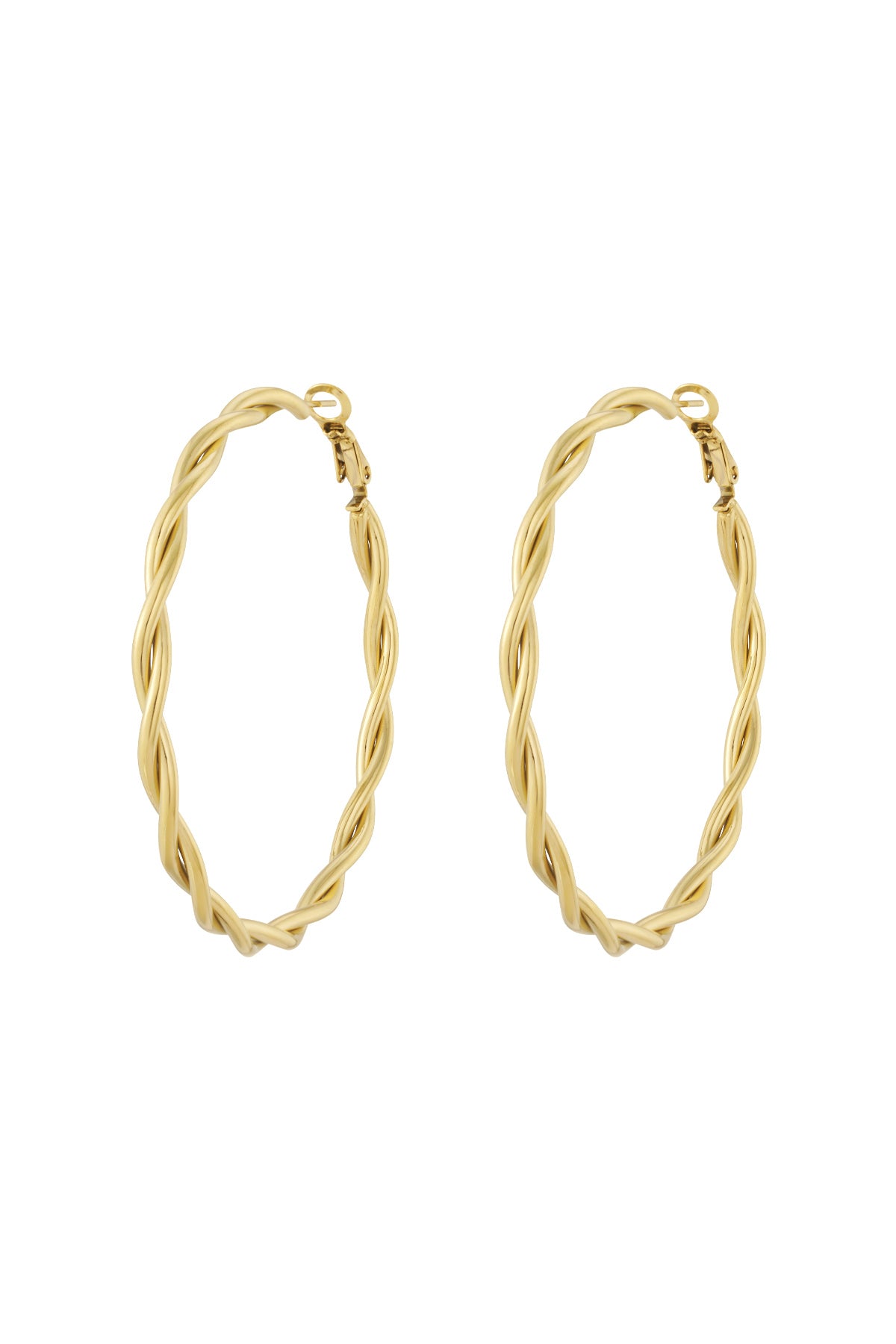 Twisted Glow Hoops Eloise Closet Jewelry