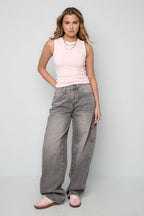 Basic Scrunch Summer Top Eloise Closet