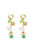 Ocean Charm Chain Earrings Eloise Closet Jewelry