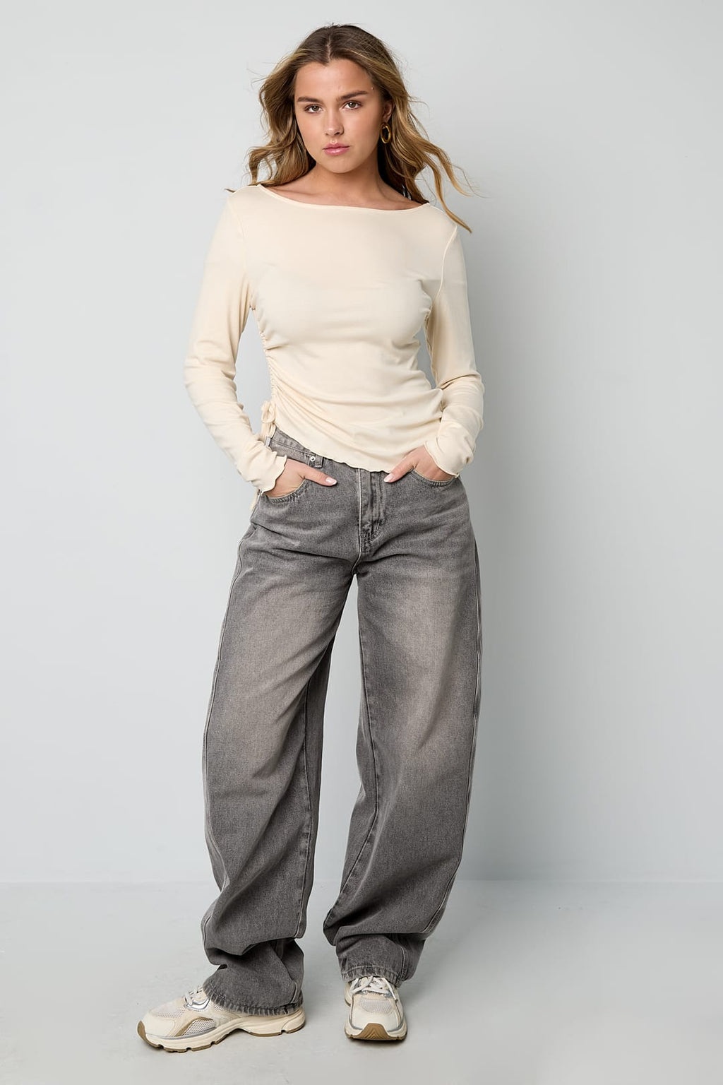 Gathered Longsleeve Eloise Closet