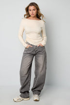 Gathered Longsleeve Eloise Closet