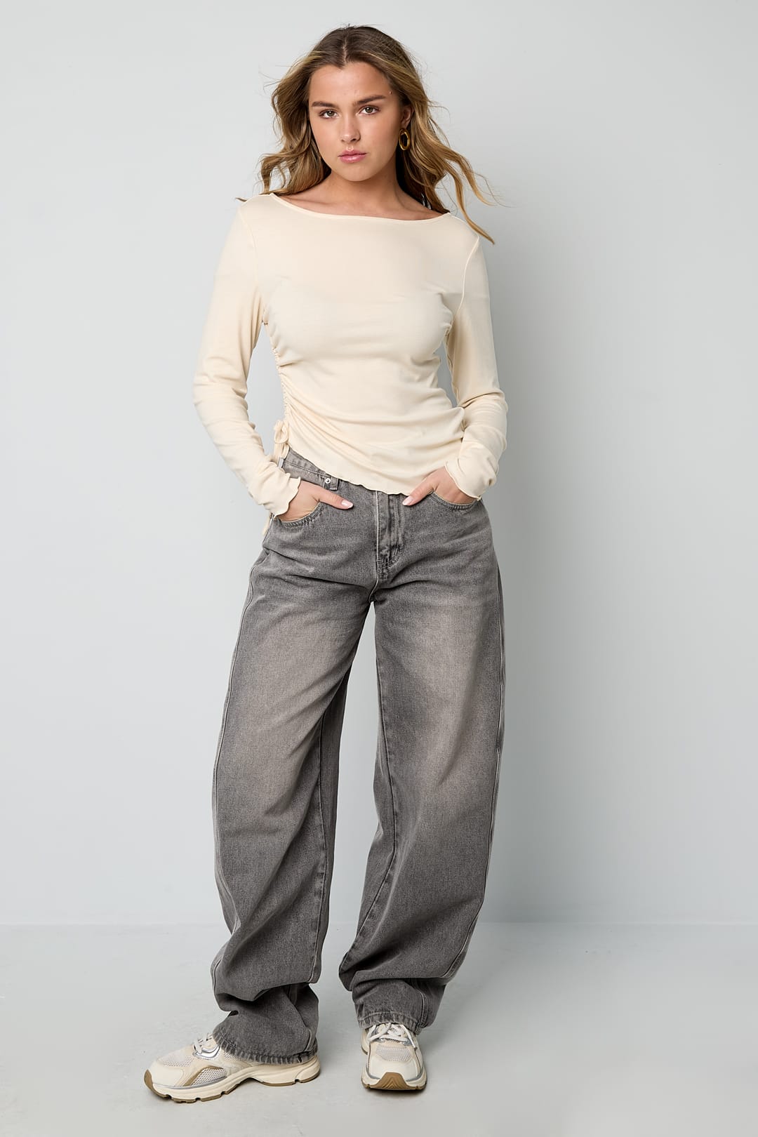 Gathered Longsleeve Eloise Closet