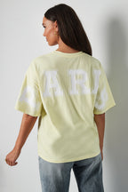 Back Letter Cotton T-Shirt Eloise Closet