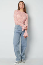Eloise Closet Heart Embroidery Straight-Leg Denim – Playful & Polished