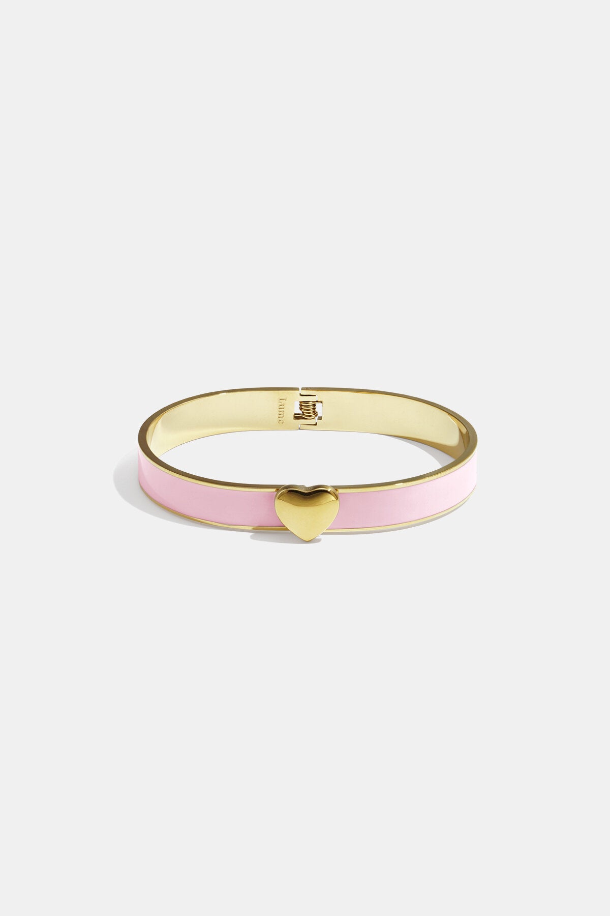Heart Detail Color Bracelet 0.9 cm Eloise Closet Jewelry 