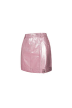 Eloise Closet Glossy PU Mini Skirt  Spring/Summer