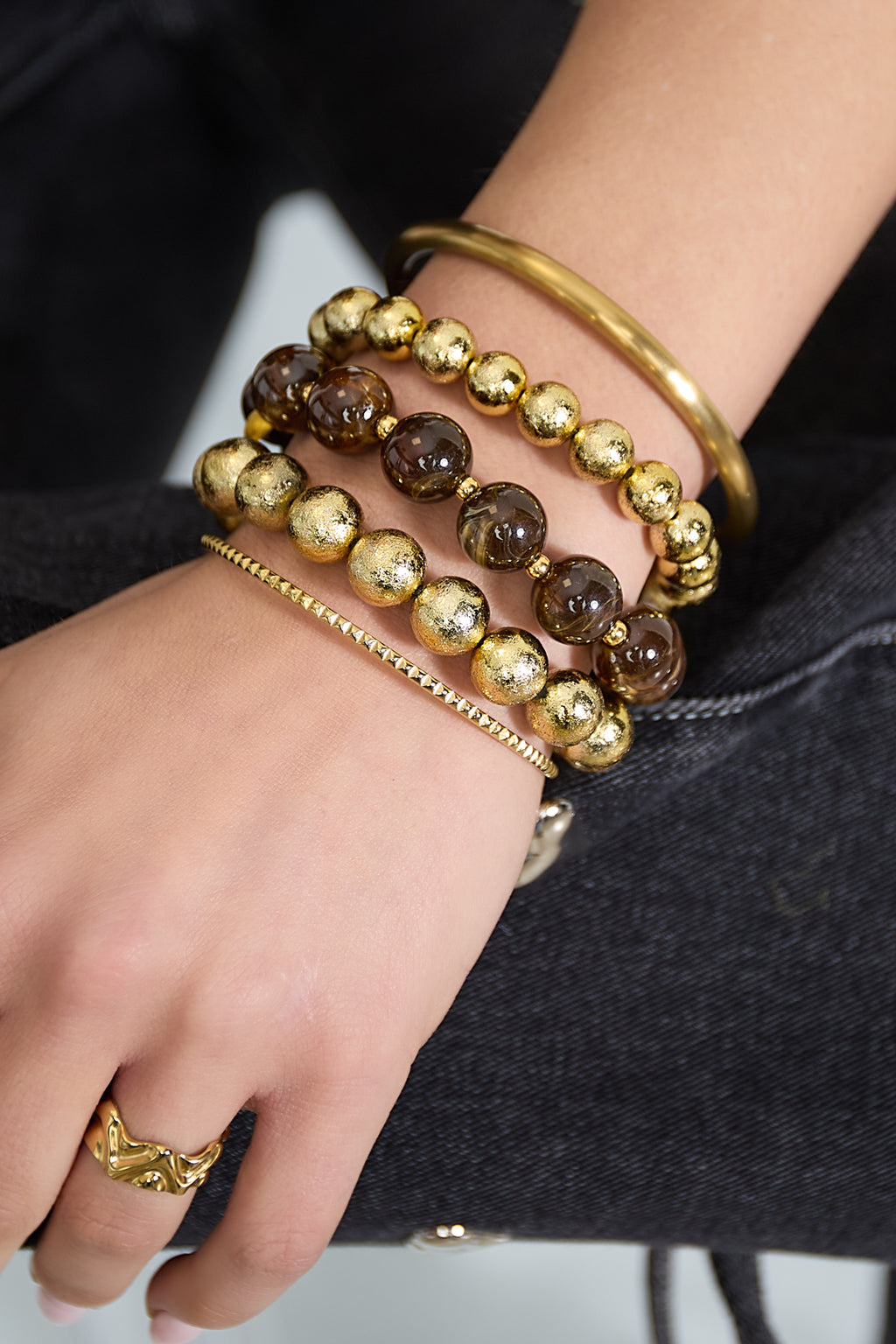 Eloise Closet Bracelets set of 3 with beads