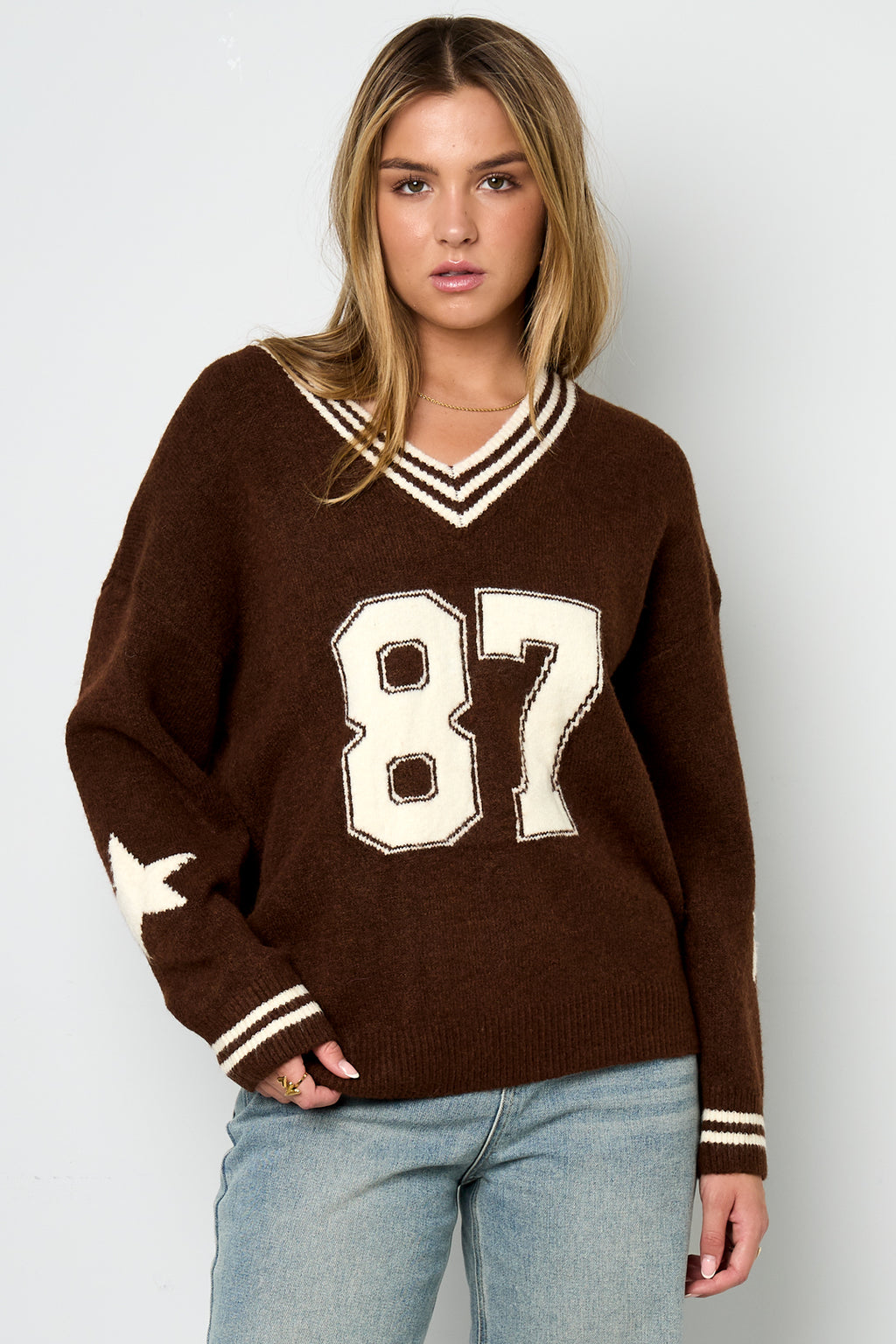 Eloise Closet "87" Sweater – Your New Varsity Favorite