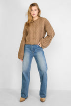 Eloise Closet Cable Knit Cardigan
