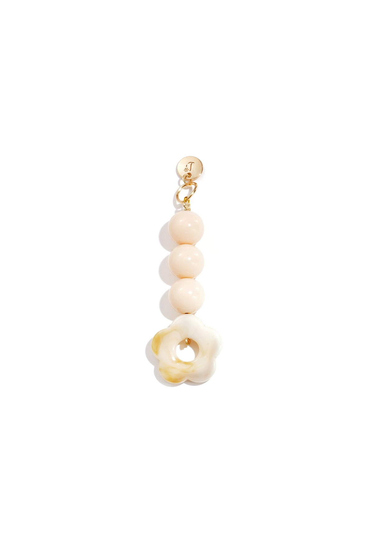 Floral Bead Bag Charm Eloise Closet Jewelry