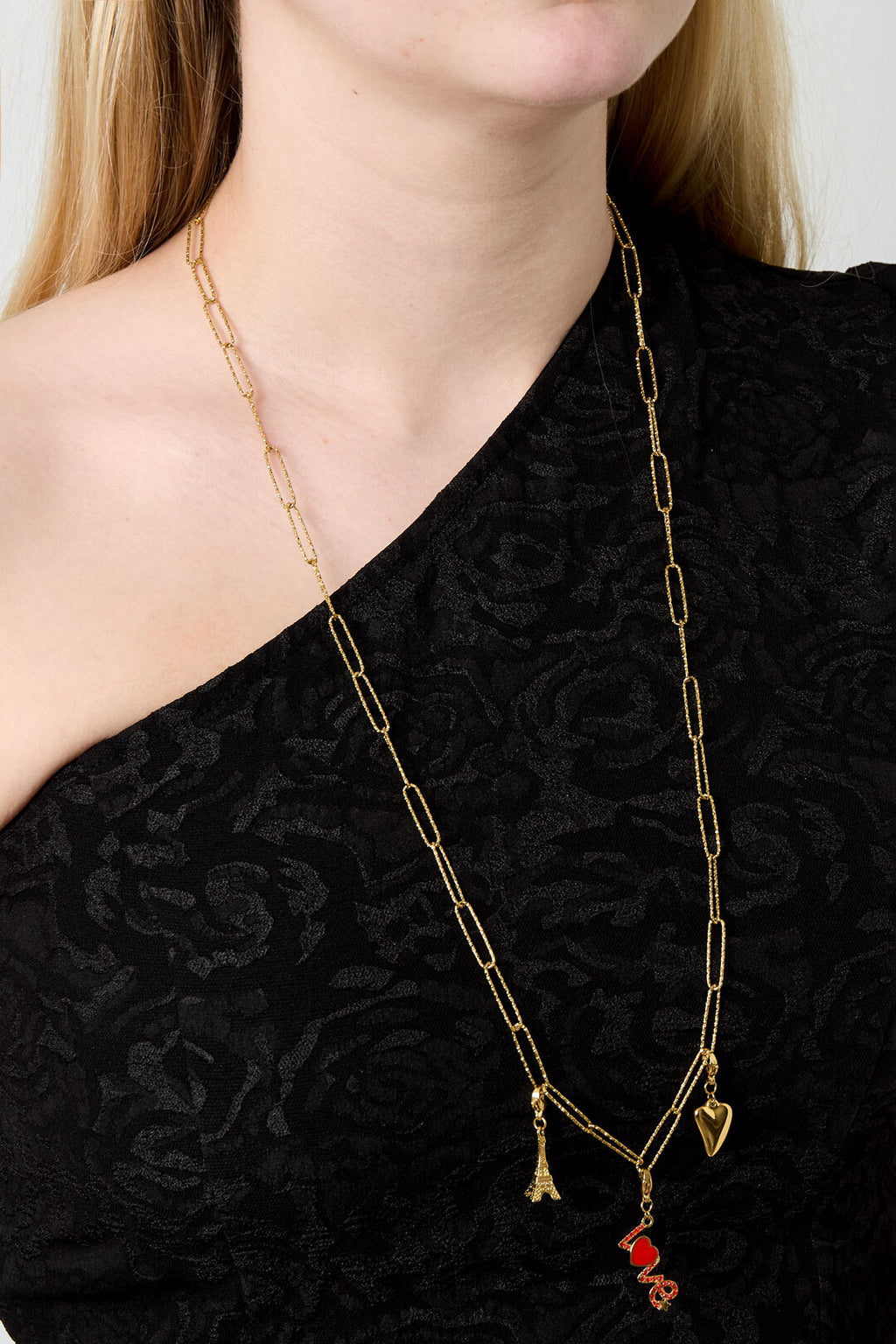 Golden Coastal Long Necklace Eloise Closet Jewelry