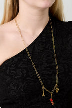 Golden Coastal Long Necklace Eloise Closet Jewelry