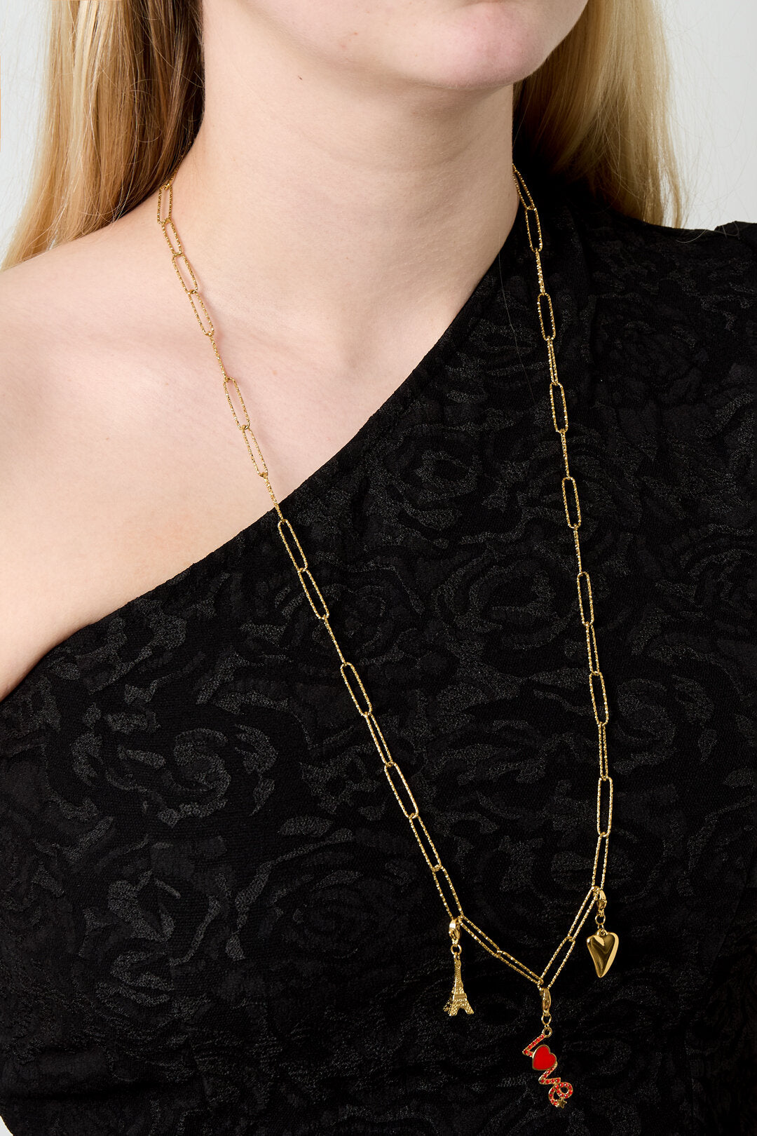Golden Coastal Long Necklace Eloise Closet Jewelry
