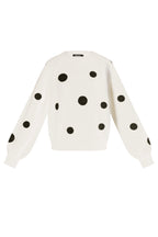 Playful Dot Knit Sweater Eloise Closet