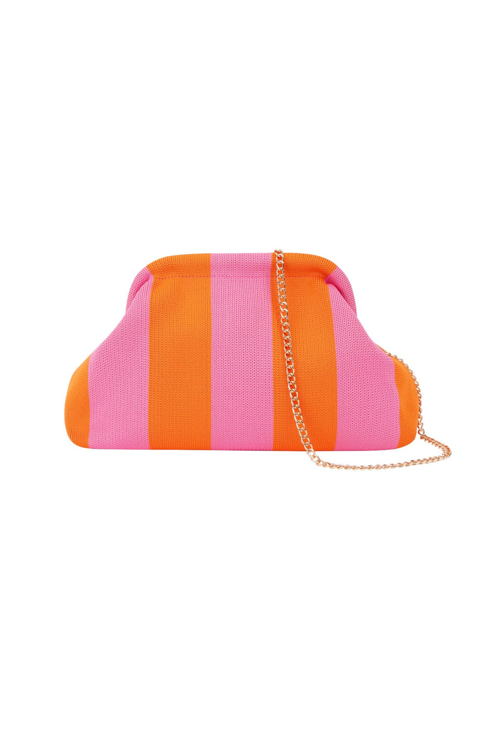 Eloise Coastal Striped Beach Clutch