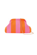 Eloise Coastal Striped Beach Clutch