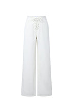 Tie Detail Denim Jeans Eloise Closet