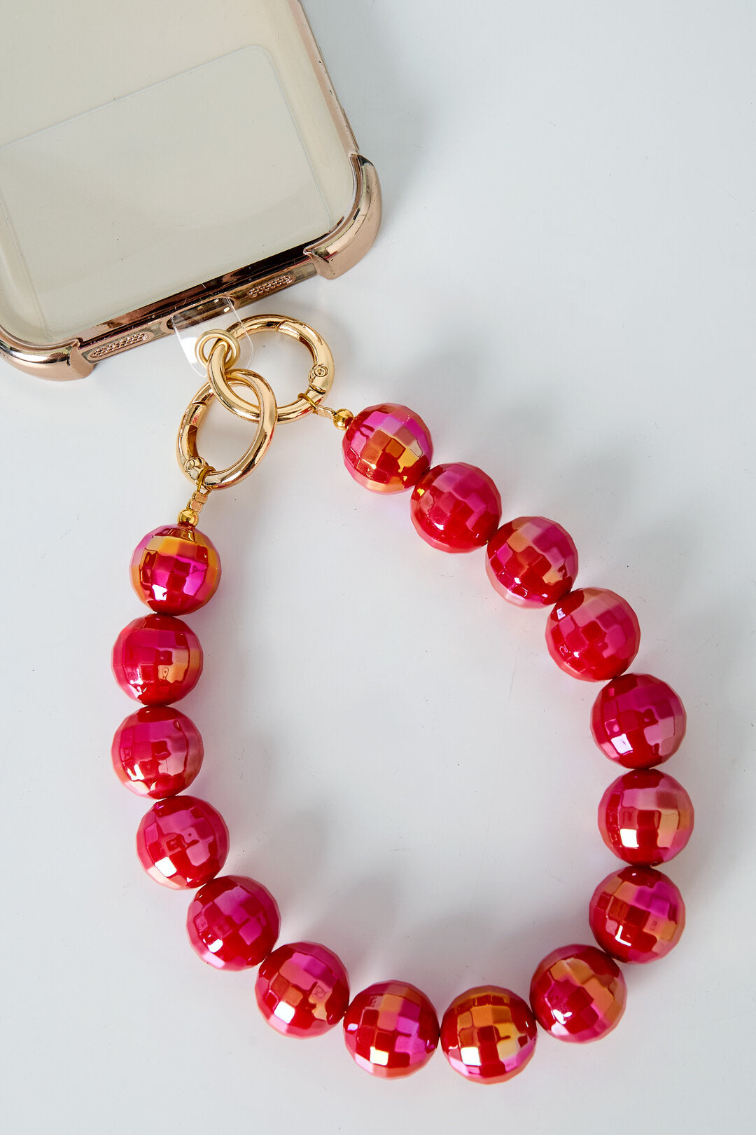 Disco Bead Phone Chain Eloise Closet