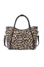 Leopard Print Cotton Tote – Bold Style for Your Daily Hustle
