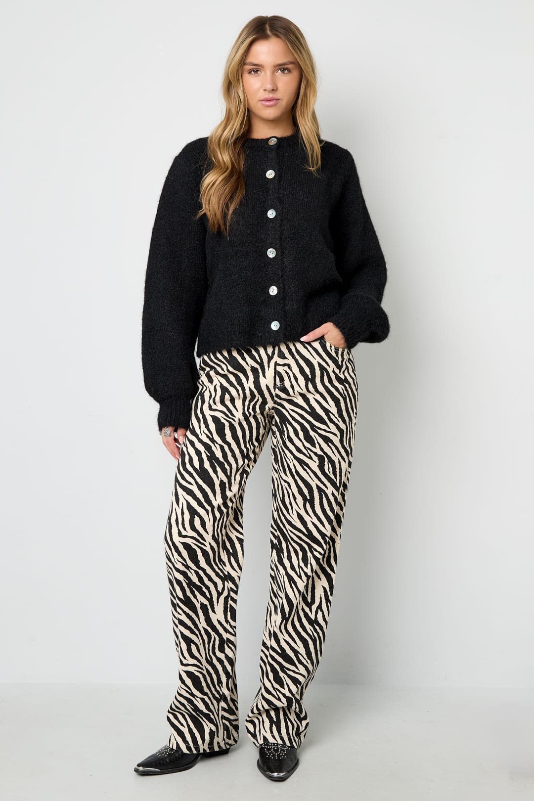 Soft Button Cardigan Eloise Closet
