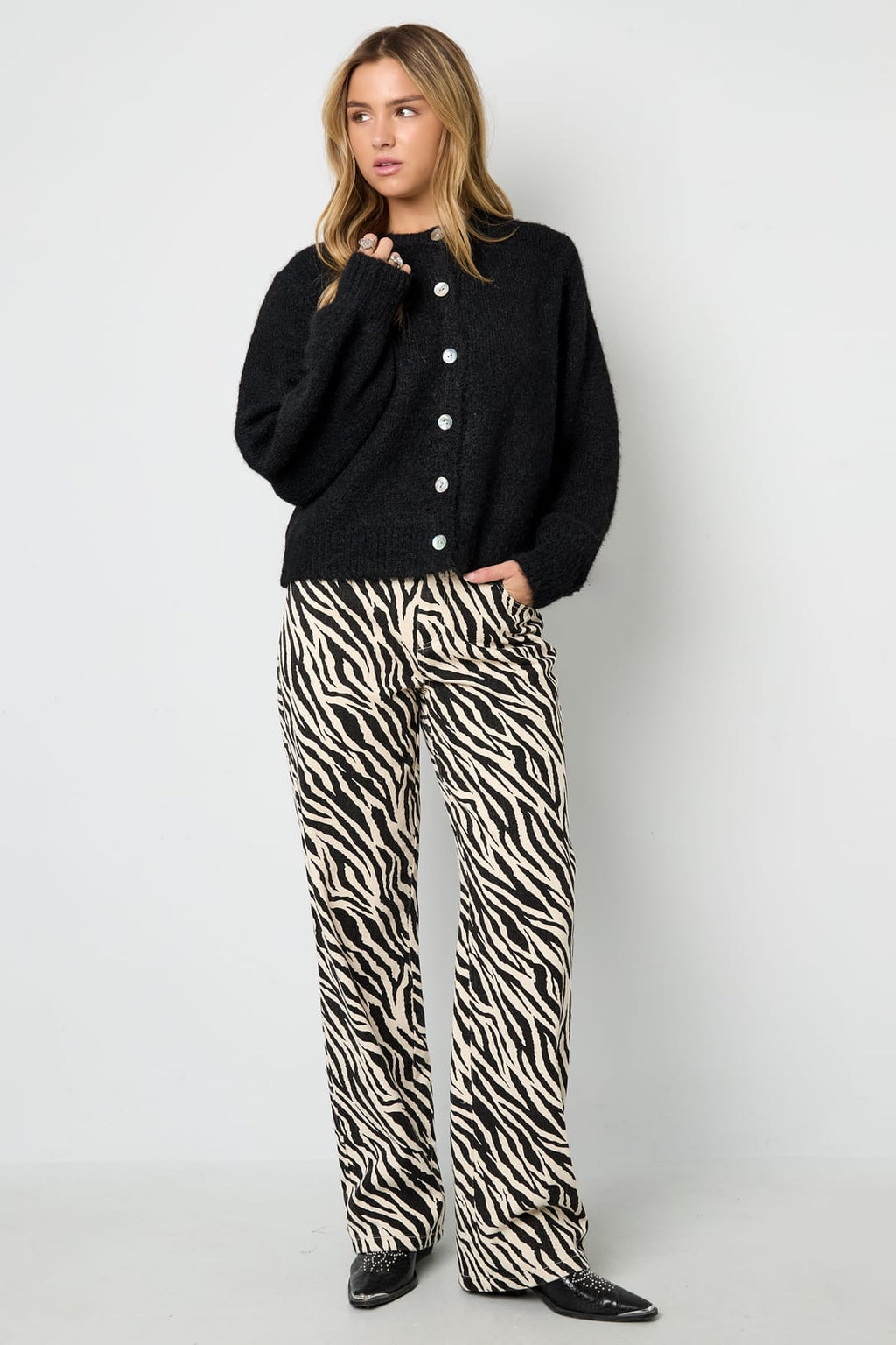 Savanna Stripe Cotton Pants Eloise Closet
