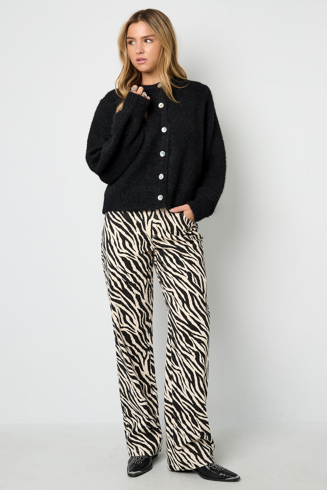 Savanna Stripe Cotton Pants Eloise Closet