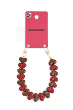 Double Heart Phone Cord Eloise Closet Jewelry