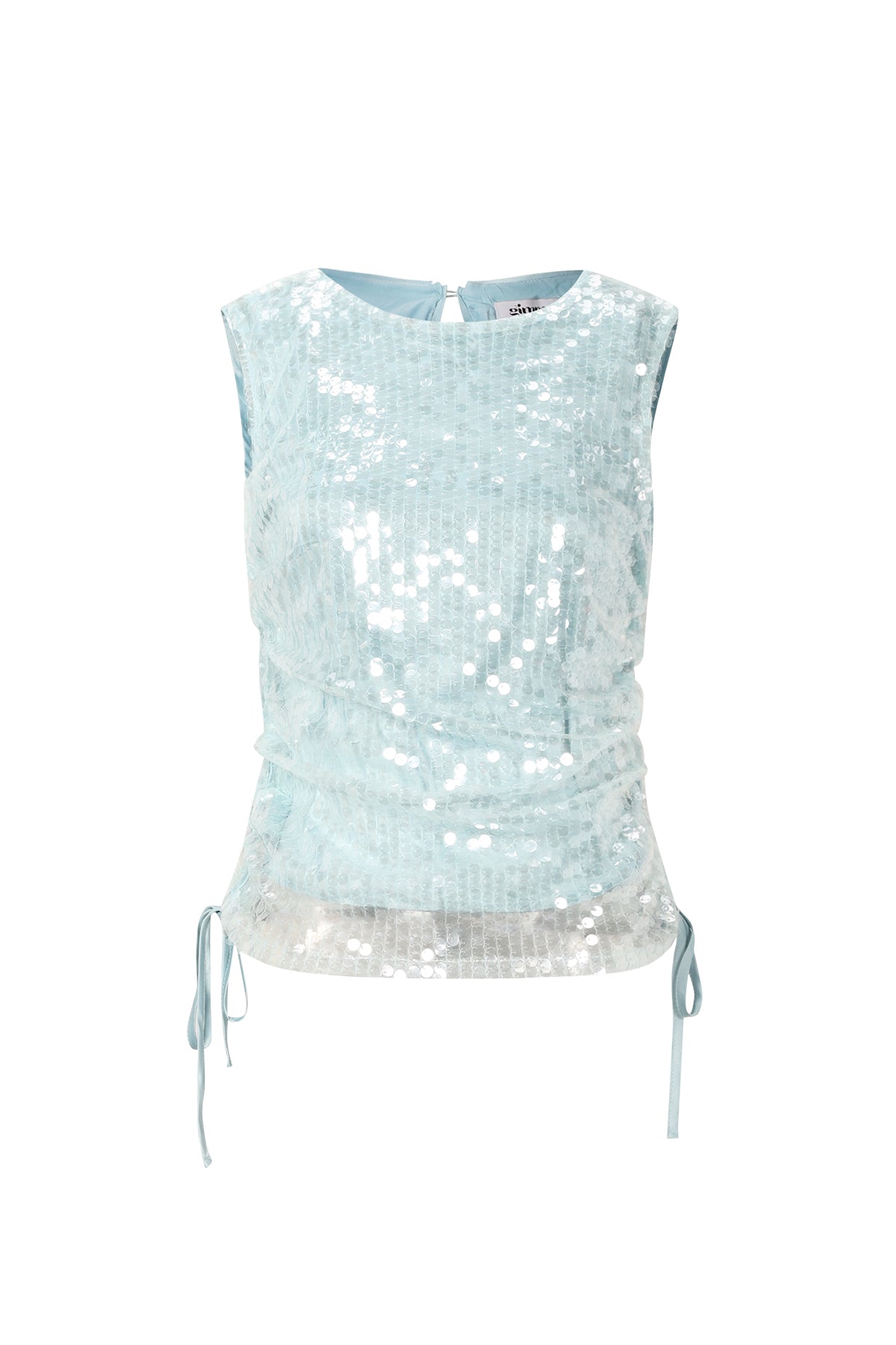 Sequin Glam SleevelessTop Eloise Closet