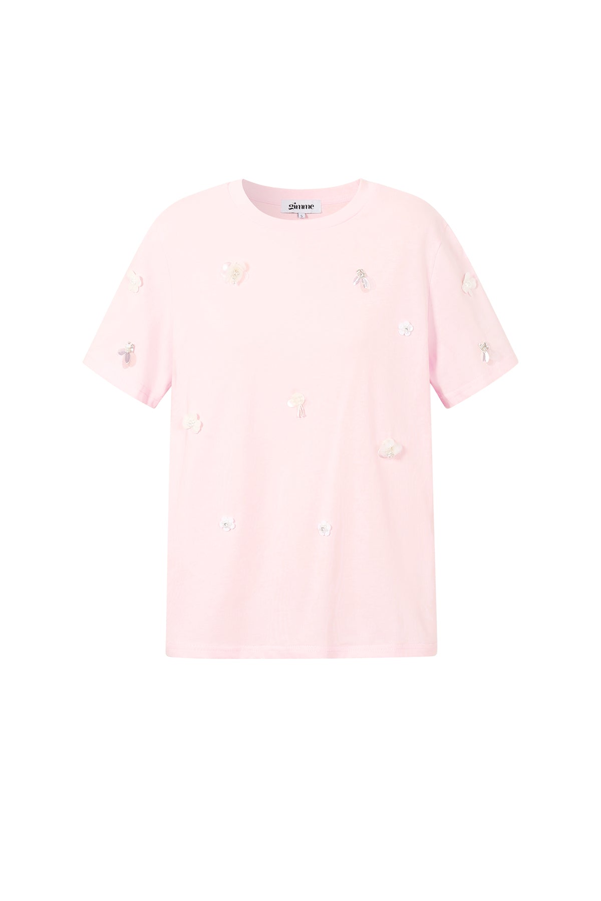 Sequin Detail T-Shirt Eloise Closet
