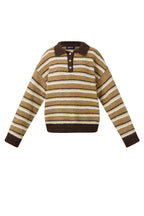 Eloise Closet Striped Knitted Polo – The Ultimate Essential