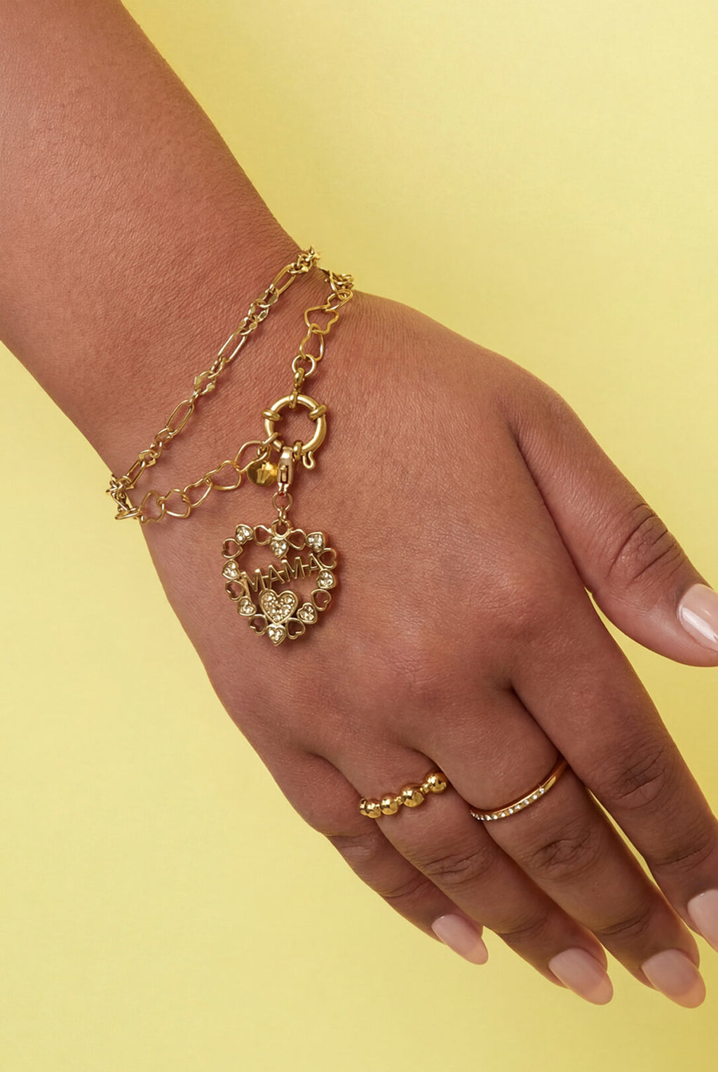 Heart Link Chain Bracelet Eloise Closet Jewelry