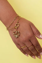 Heart Link Chain Bracelet Eloise Closet Jewelry