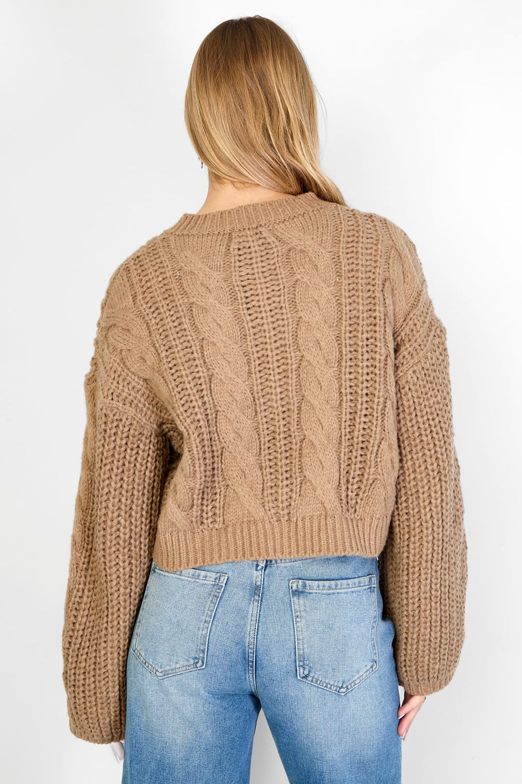 Eloise Closet Cable Knit Cardigan