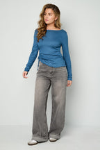 Gathered Longsleeve Eloise Closet
