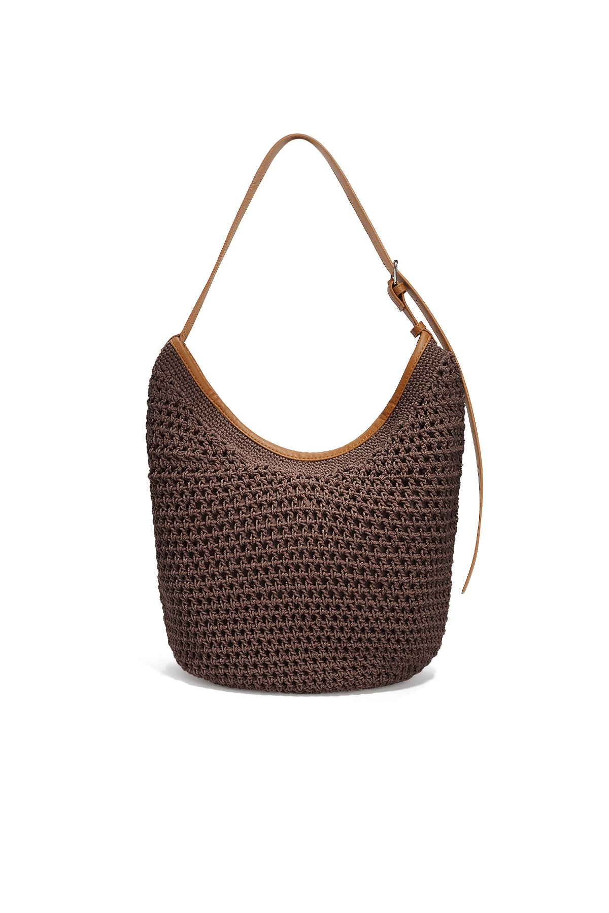 Beach Bags Solid Color Round Bag Eloise Closet