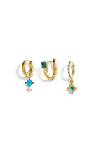 Stainless Steel Earring Sets Rectangle Simple Daily Simple Series Women's jewelry
