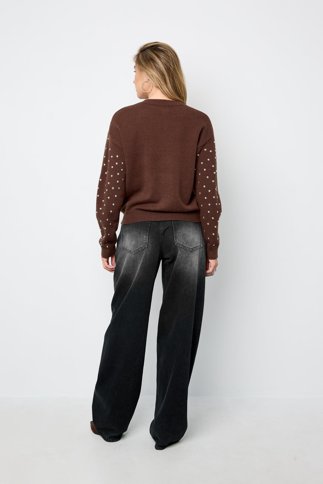 The Studded Sweater With Buttons