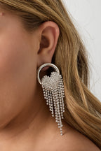 Iron Dangle Earrings irregular shape Elegant Christmas Luxurious Series Women's jewelry
