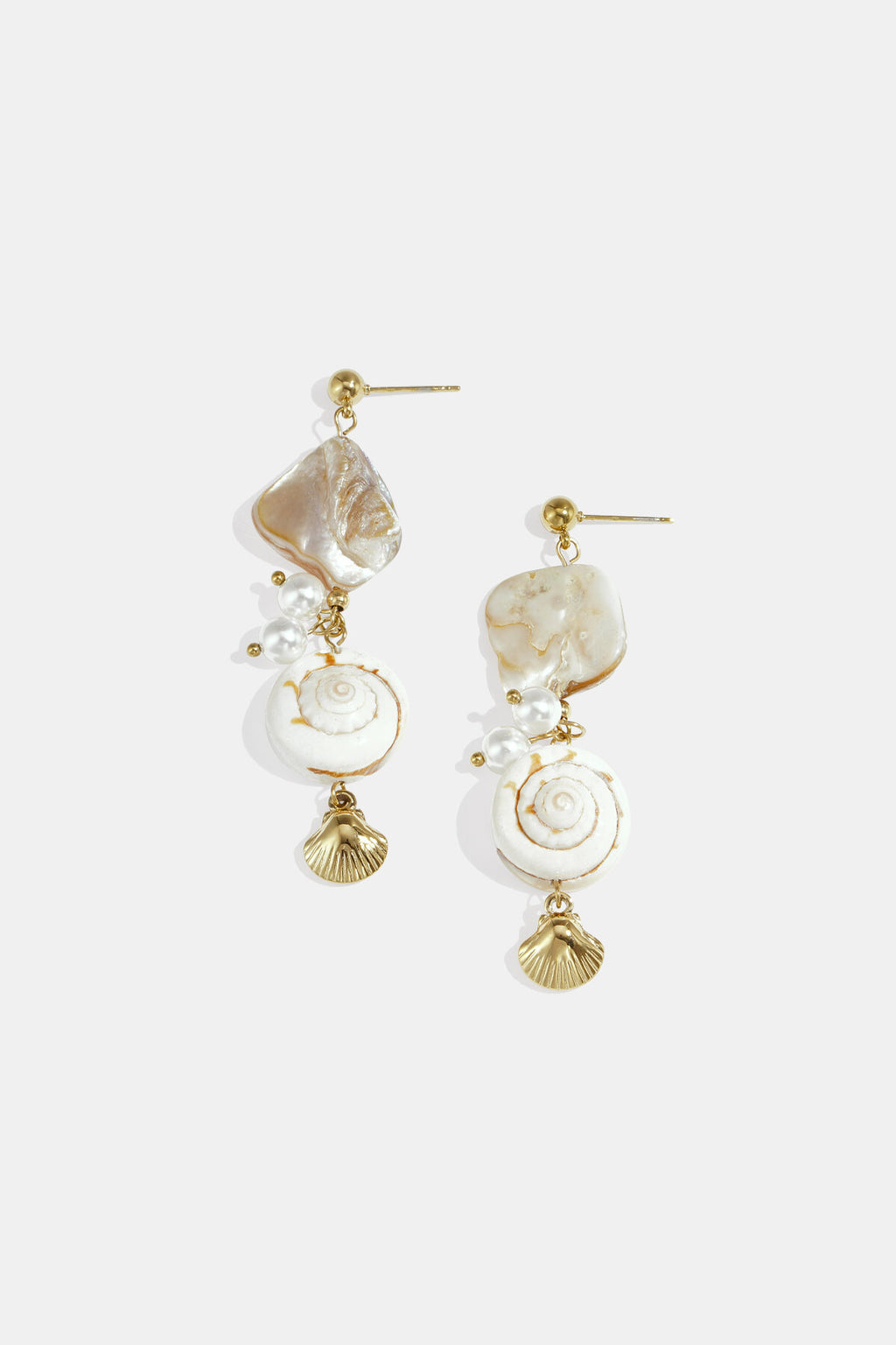 Shell Dangle Earrings Eloise Closet Jewelry