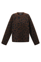 Wild Cozy Knit Sweater Eloise Closet
