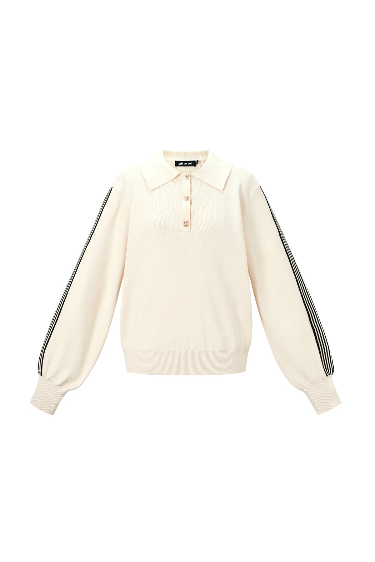 Sport Stripe Knit Sweater Eloise Closet