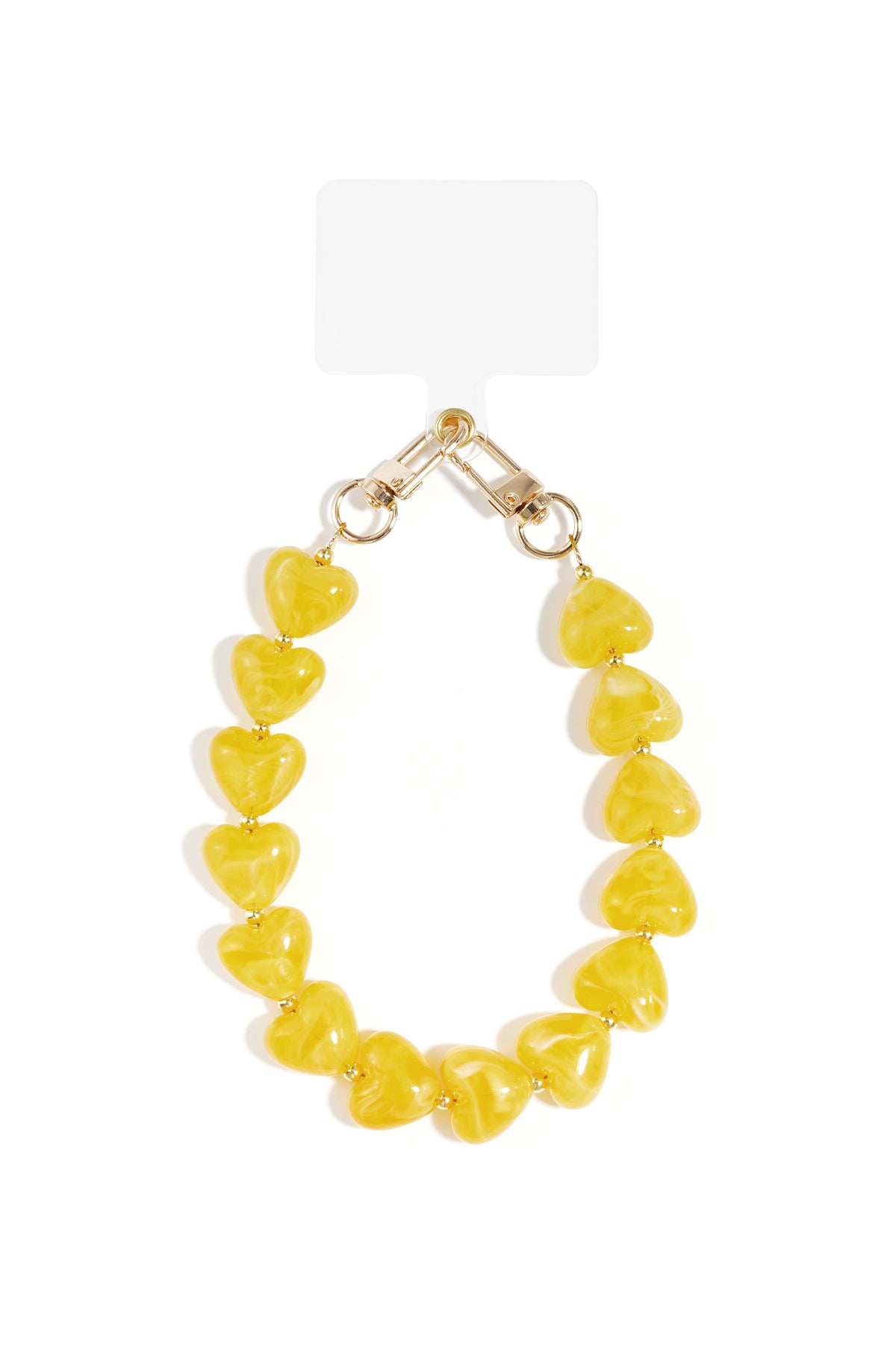 Beaded Heart Phone Cord Eloise Closet Jewelry