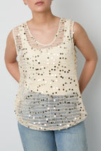 Glitter Crochet Beach Top Eloise Closet