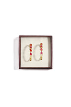 Stainless Steel Hoop Earrings Heart Simple Daily Simple Series Women's jewelry